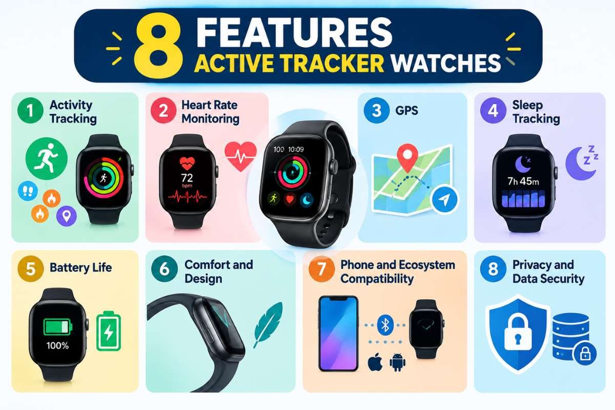 Active Tracker Watches: How to Choose the Right Wearable in 2026 | Enterprise Wired