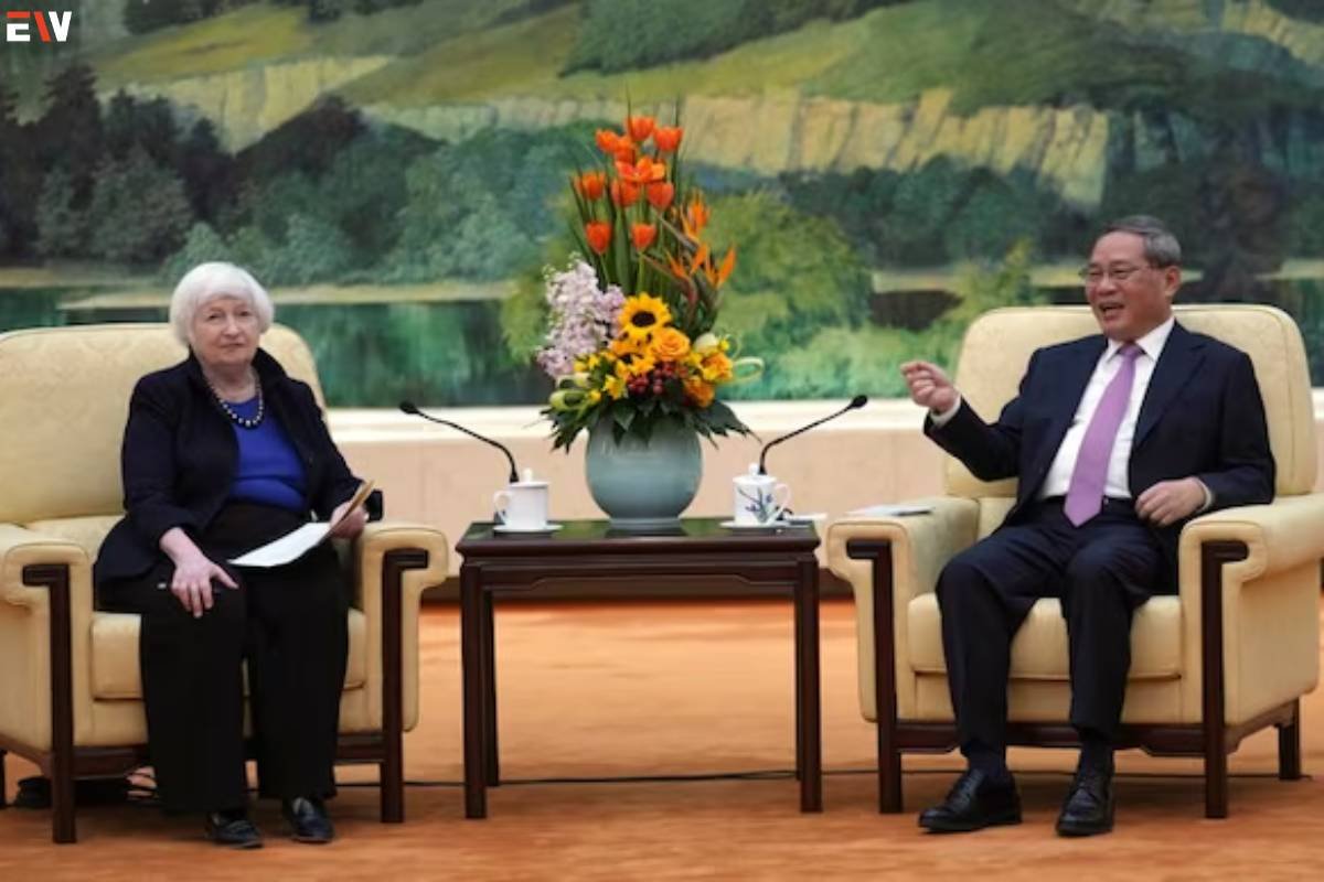 U.S. Treasury Secretary Janet Yellen Addresses Chinese Overproduction Concerns