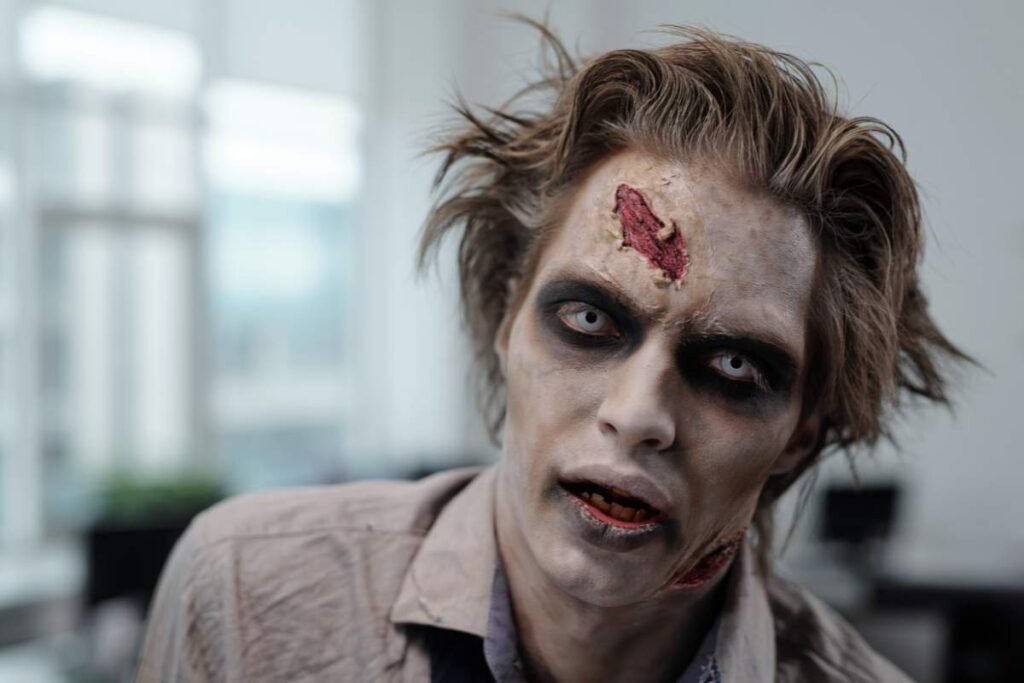 15 Scary Easy Halloween Face Paint Ideas | Enterprise Wired