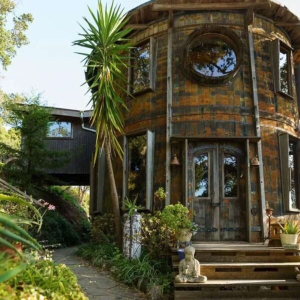 Unique Wine Barrel Home in Big Sur Hits the Market for $3.3 Million