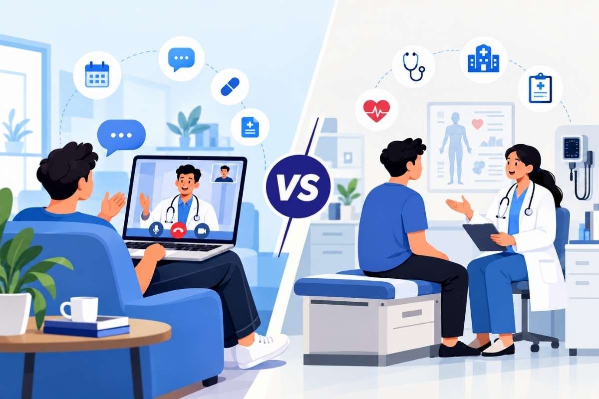 Telemedicine vs. In-Person Care Technology Comparison | Enterprise Wired